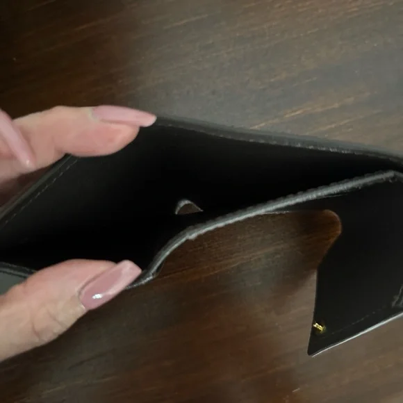 Monogram Wallet - Brown and Gold - Picture 4 of 4